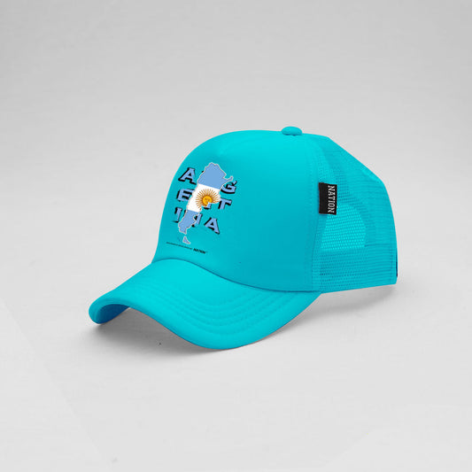 Argentina Map Hat Trucker