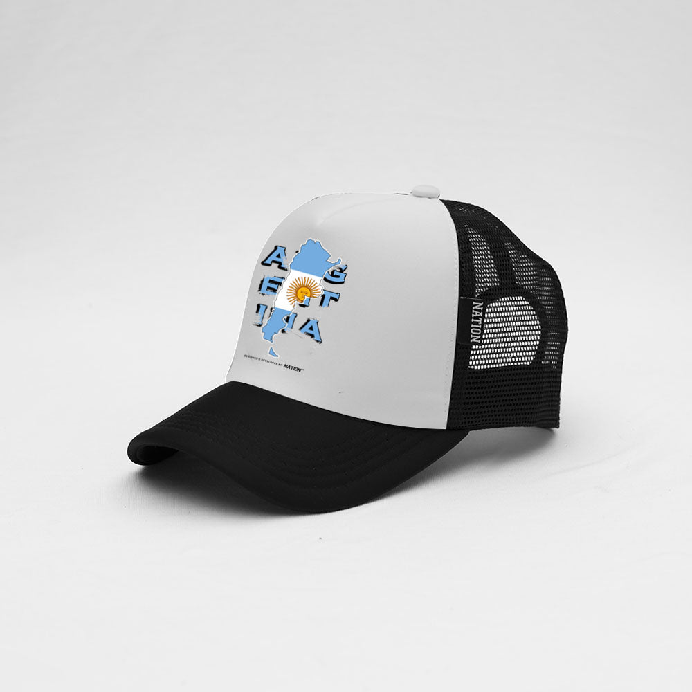 Argentina Map Hat Trucker