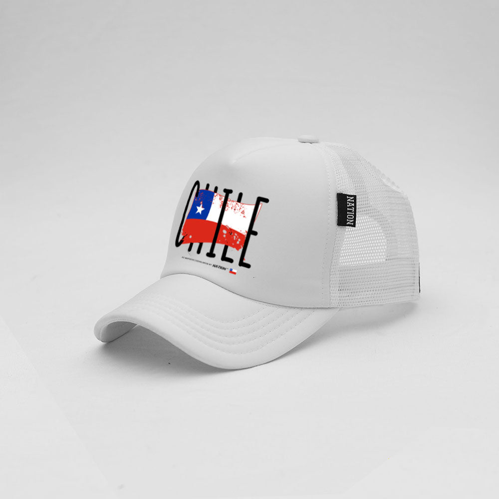 Chile Flag Hat Trucker