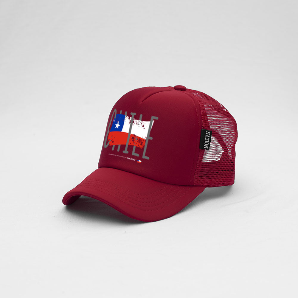 Chile Flag Hat Trucker