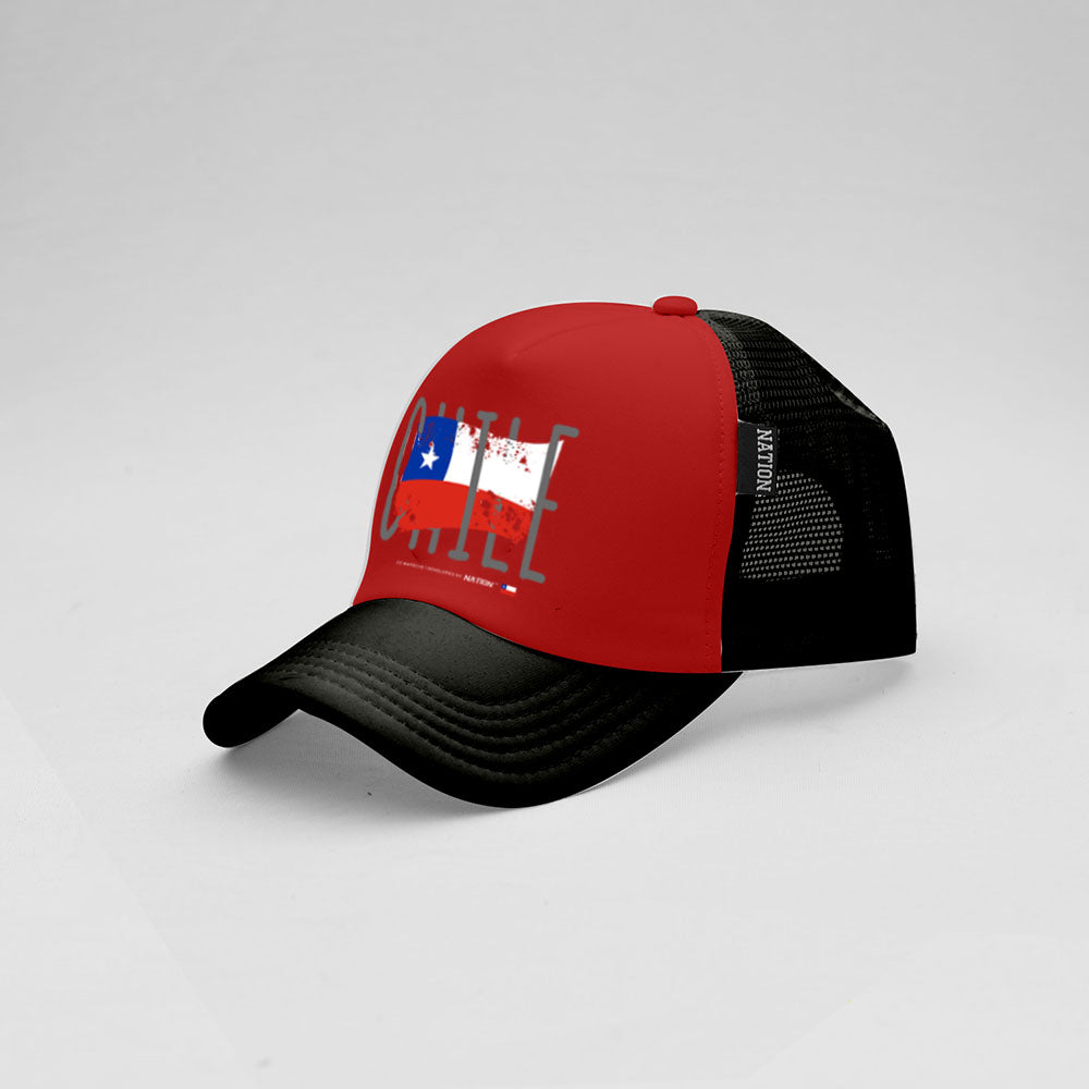 Chile Flag Hat Trucker