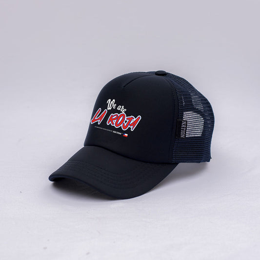 We are La Roja Hat Trucker