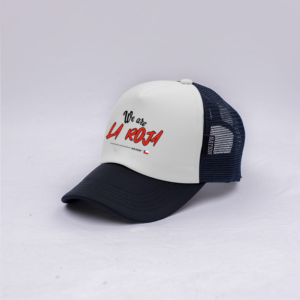 We are La Roja Hat Trucker