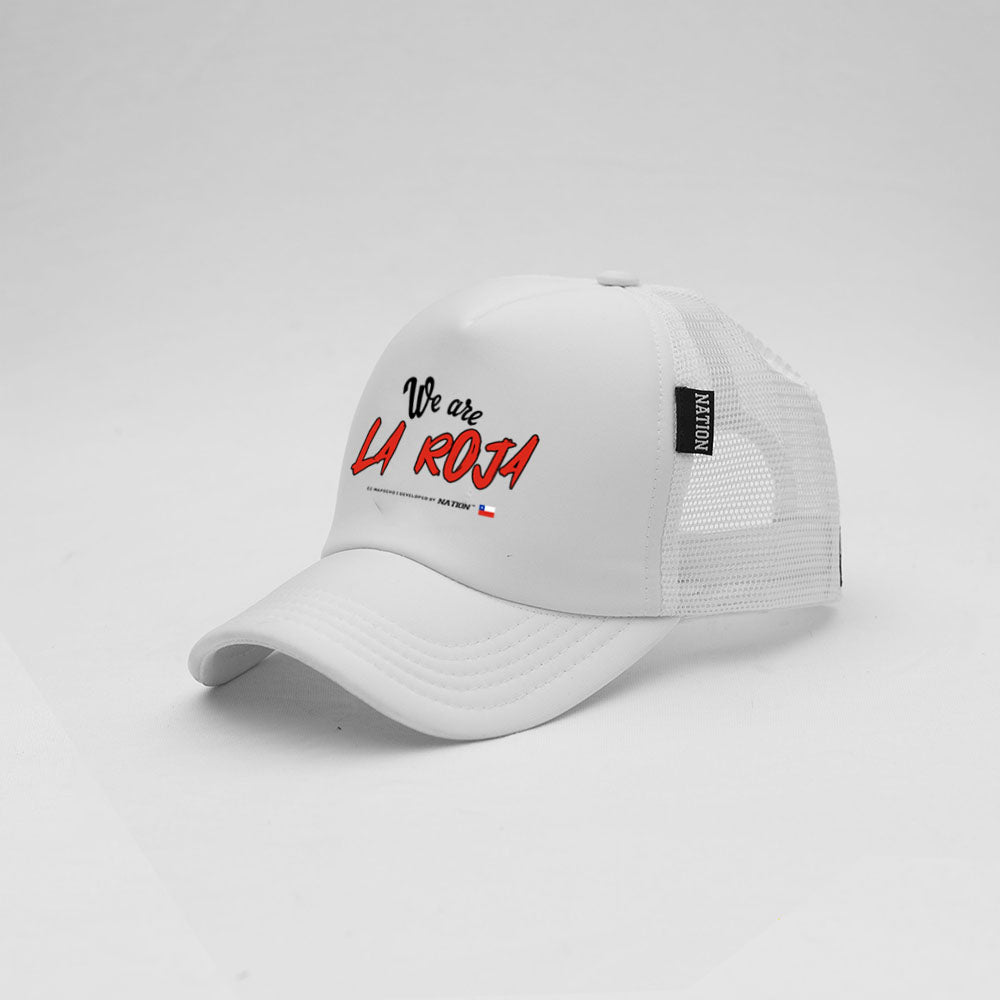 We are La Roja Hat Trucker