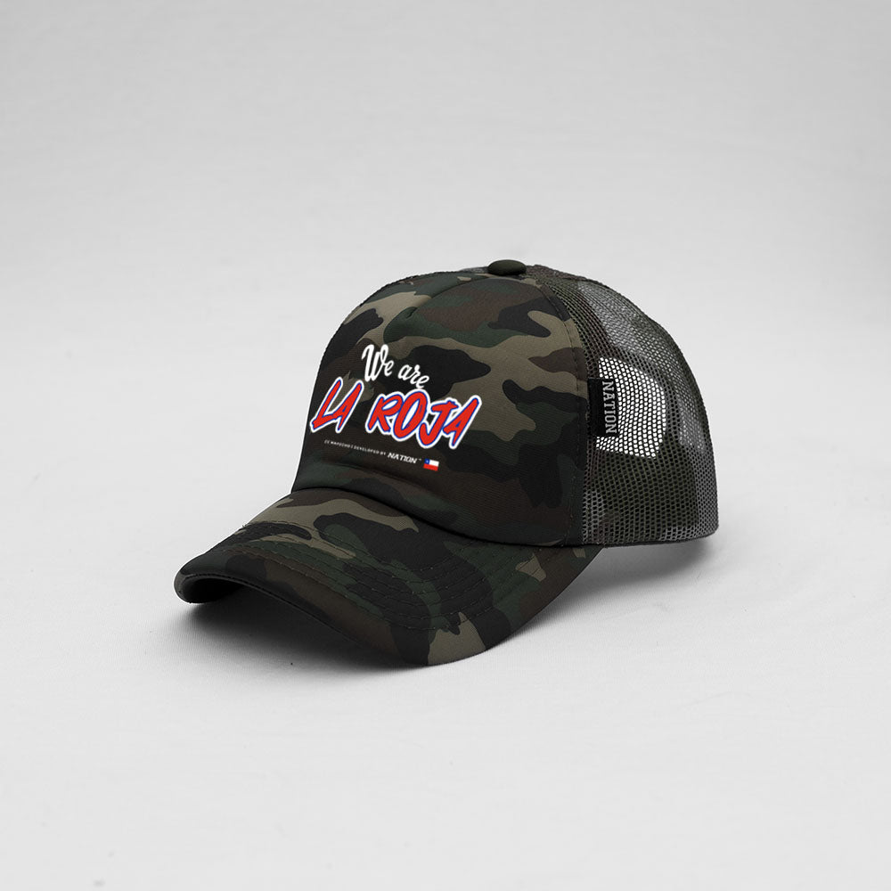 We are La Roja Hat Trucker