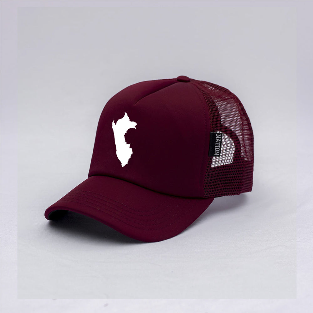 Map Peru Hat Trucker