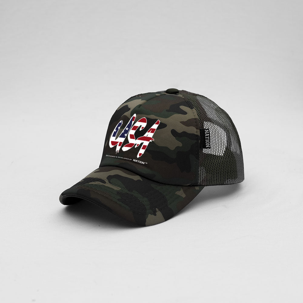 USA TM Hat Trucker