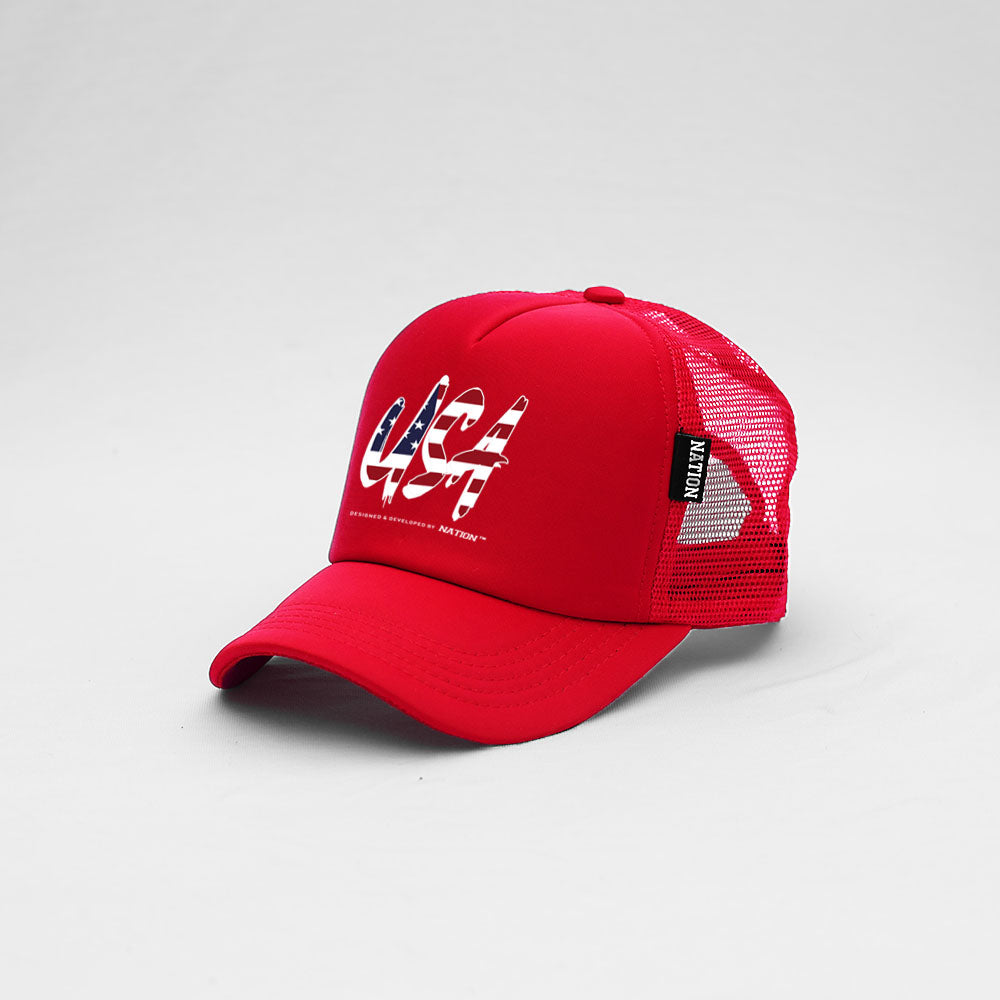 USA TM Hat Trucker