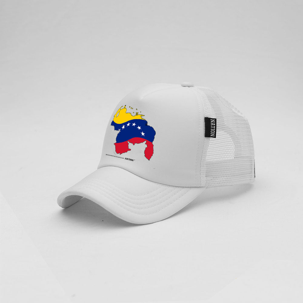 Venezuela Map Hat Trucker